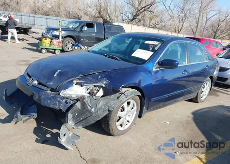 2005 Honda Accord 3.0 Ex из США, поврежденный, VIN 1HGCM66565A062514